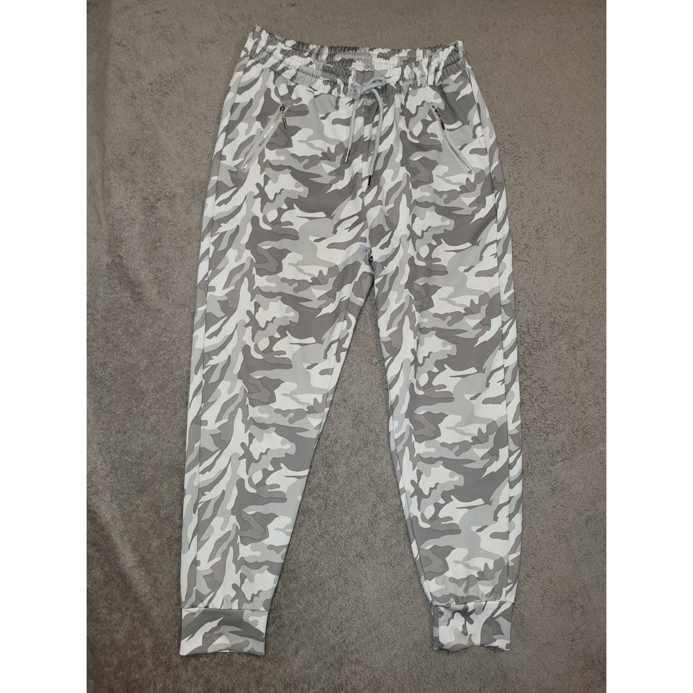 Indero Jogger Size LG/XL White and Grey Camo W/zipper Pockets